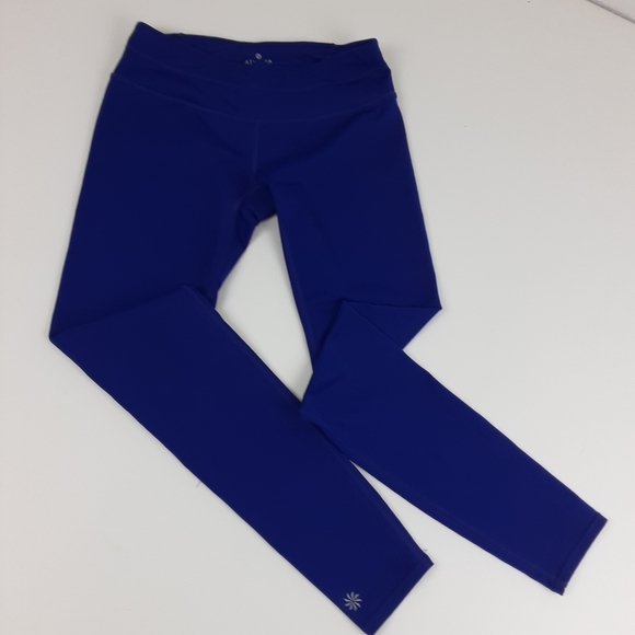 Athleta Pants - ATHLETA Body Royal Blue/Purple Spandex Legging S
